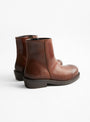 The Lerato Leather Boots come in Vintage Brown from Séfr at Couverture & The Garbstore
back 