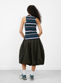 Rainshine Vest Multi from YMC at Couverture & The Garbstore back 