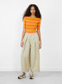 Deadbeat Trouser Stone from YMC at Couverture & The Garbstore
front