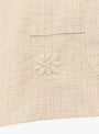 The Deans Shirt from Gander comes in Beige at Couverture & The Garbstore
flower