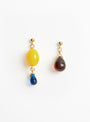 Mini Drop Bead Earrings Multi from AGLAGLA at Couverture & The Garbstore
front 