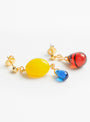 Mini Drop Bead Earrings Multi from AGLAGLA at Couverture & The Garbstore
detail