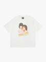 The Old Skool Pop Idol Timeless T-Shirt comes in White from Rice Nine Ten at Couverture & The Garbstore
front 