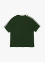 Knitted Training T-Shirt Dark Green from Rice Nine Ten at Couverture & The Garbstore
back 