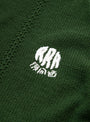 Knitted Training T-Shirt Dark Green from Rice Nine Ten at Couverture & The Garbstore
detail