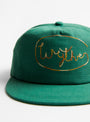 Chainstitch Ranch Hat Green from Wythe at Couverture & The Garbstore 
front 