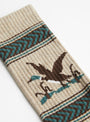 Jacquard Socks Mallad Fight from Wythe at Couverture & The Garbstore
 detail