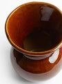 Poppy Vase Brown from Pomax at Couverture & The Garbstore
detail