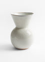 Poppy Vase White from Pomax at Couverture & The Garbstore
front 