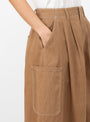 The Minty Skirt comes in Toffee Denim from Sideline at Couverture & The Garbstore
detail