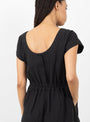 The Daisy Jumpsuit comes in Black from Sideline at Couverture & The Garbstore
model detail