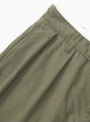 The Twill Part Timer Pants come in Olive from Service Works at Couverture & The Garbstore
detail