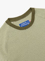 Lo-Fi T-Shirt Hunter Stripe from Paratodo at Couverture & The Garbstore  detail