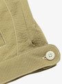 The Millie Shirt from Paratodo comes in Army Seersucker at Couverture & The Garbstore button 