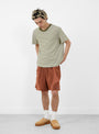 Equis Short Pomegranate and Ruby from Paratodo at Couverture & The Garbstore
model front 