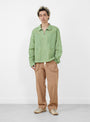 Obra Shirt Sage Tortoise from Paratodo at Couverture & The Garbstore
model front 