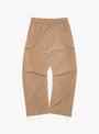 Osage Pant Red and Khaki Seersucker from Paratodo at Couverture & The Garbstore 
front 
