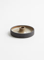 Candle Holder Mocha Carrick Ceramics at Couverture & The Garbstore
side