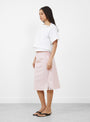 The Irene Top comes in White from Soeur at Couverture & The Garbstore
model side