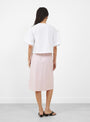 The Irene Top comes in White from Soeur at Couverture & The Garbstore
model back