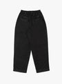 Rayon Silk Flannel Easy Wide Trousers Charcoal from Ssstein at Couverture & The Garbstore
back 