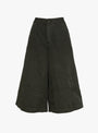 The Ezy Culotte comes in Dark Green from YMC at Couverture & The Garbstore
front