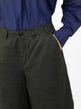 The Ezy Culotte comes in Dark Green from YMC at Couverture & The Garbstore
detail