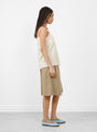 Cyrenne Raisin Garden Top Chalk from Laite Works at Couverture & The Garbstore
model side