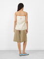 Cyrenne Raisin Garden Top Chalk from Laite Works at Couverture & The Garbstore
model back