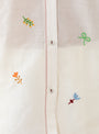 Calm Lucky Charms Shirt Chalk from Laite Works at Couvertur & The Garbstore
model detail