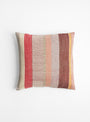 The Multi Stripe Cushion Orange from ML Fabrics at Couverture and The Garbstore ghost 