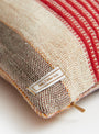 The Multi Stripe Cushion Orange from ML Fabrics at Couverture and The Garbstore label