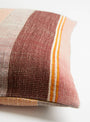 The Multi Stripe Cushion Orange from ML Fabrics at Couverture and The Garbstore detail