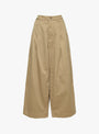 Wide Track Chino Pants Beige from BEAMS BOY at Couverture & The Garbstore
front 