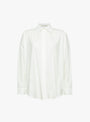 The Signature Cocoon Dress Shirt comes in Off White from 7115 by Szeki at Couverture & The Garbstore
front 