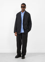 Garment Dyed 3B Jacket Ink Black
