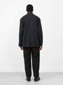 Garment Dyed 2 Pleat Pants Ink Black from Still By Hand at Couverture & ThE garbstore
model back