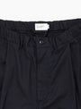 Summer Wool Wide Pants Black Navy from Still By Hand at Couvertre & The Garbstore
detail