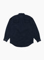 The Nugget Pocket Fish Shirt comes in Navy from Kapital at Couverture & The Garbstore
back 