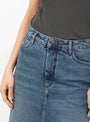 The Halo Skirt comes in Blue from Soeur at Couverture & The Garbstore
model detail