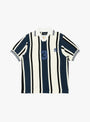 Knitted Soccer Shirt Navy from Rice Nine Ten at Couverture & The Garbstore
front 