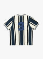 Knitted Soccer Shirt Navy from Rice Nine Ten at Couverture & The Garbstore
 back 