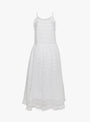 The Fiore Strap Dress comes in Optic White from Skall Studio at Couverture & The Garbstore
front 