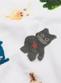 The Plushie Friends T-shirt in White from B.eautiful at Couverture and The Garbstore
ghost detail