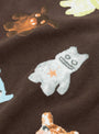 The Plushie Friends T-shirt in Clove from B.eautiful at Couverture and The Garbstore
ghost detail