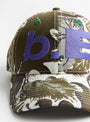 The b.E Cap Oak Camo Deep Blue from b.Eautiful at Couverture & The Garbstore detail