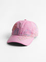The Stitch Mania 6 Panel Cap from b.Eautiful comes in Off-Pink  at Couverture & The Garbstore
front