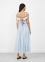 Flor Dress Sky Blue from RENATA BRENHA at Couverture & The Garbstore
model back