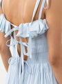 Flor Dress Sky Blue from RENATA BRENHA at Couverture & The Garbstore
model detail