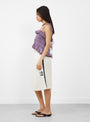 Flor Top Purple from RENATA BRENHA at Couverture & The Garbstore 
model side